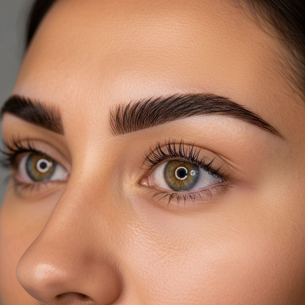 After Brow Lamination